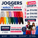 Joggers para Niños 👦👧 ¡PAGA 2 LLEVA 3 UNIDADES!