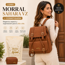 COMBO SAHARA VZ: Morral + Cosmetiquera