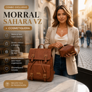 COMBO SAHARA VZ: Morral + Cosmetiquera