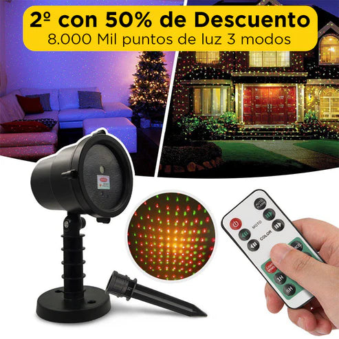 LUZ NAVIDEÑA ✨ ¡Magia luminosa para noches inolvidables!