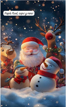 PuertaMágica™ FUNDA NAVIDEÑA PREMIUM PARA PUERTA - Diseño Exclusivo 🎅🎄