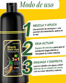 🧴 Shampoo Anti-Canas + 🖤 Pigmento + 🎁 2 Obsequios
