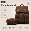 COMBO SAHARA VZ: Morral + Cosmetiquera